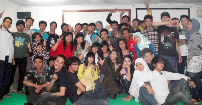 foto bersama siswa paket c LPK MDC